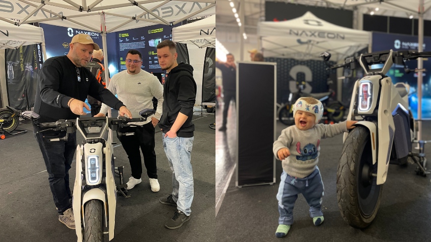 NAXEON首次亮相德国INTERMOT展会，引领电摩新潮流